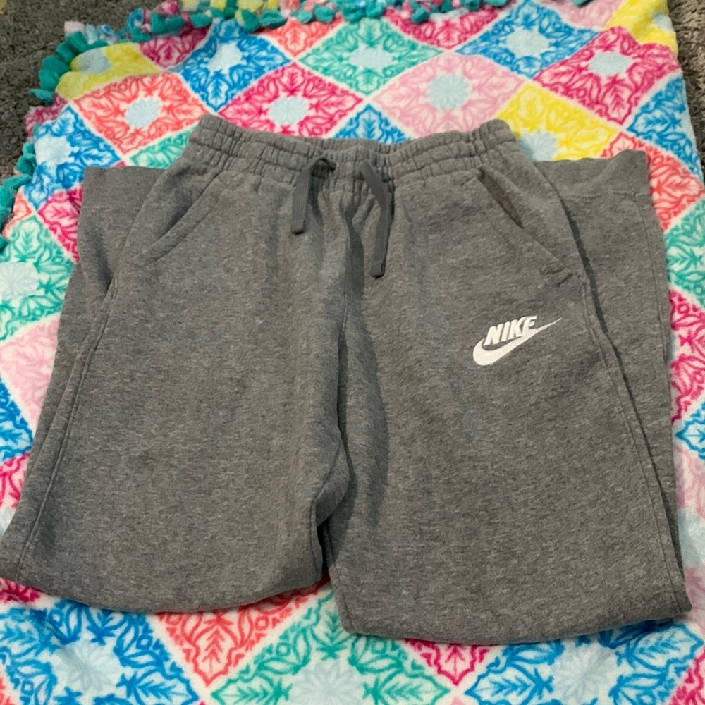 Gray anime sweatpants